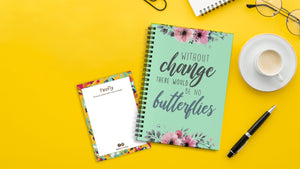 Without Change Notebook - Firefly