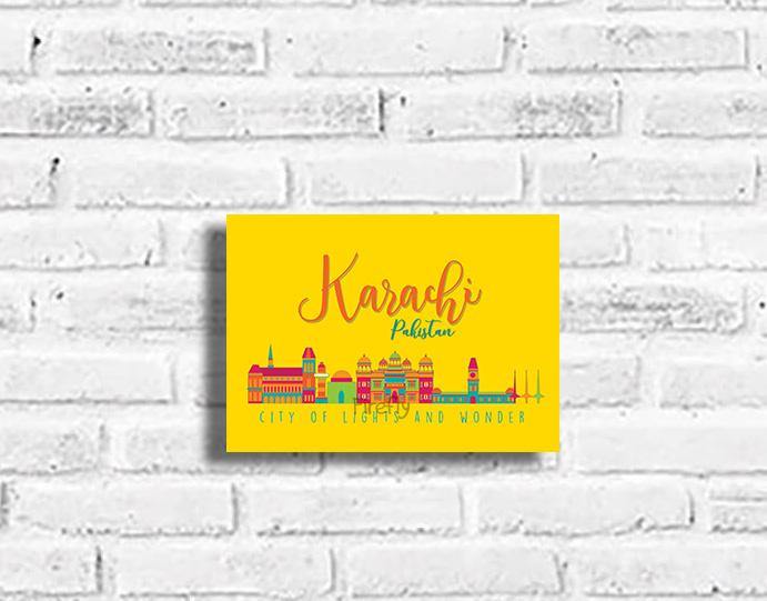 Karachi City of Lights Plaque - Firefly