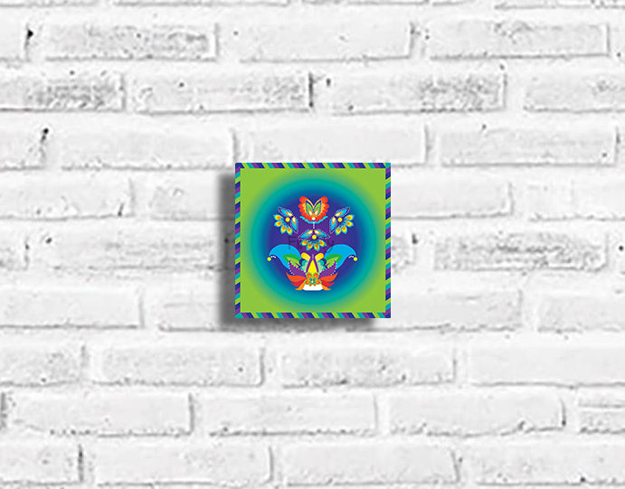 Blue Vase Plaque
