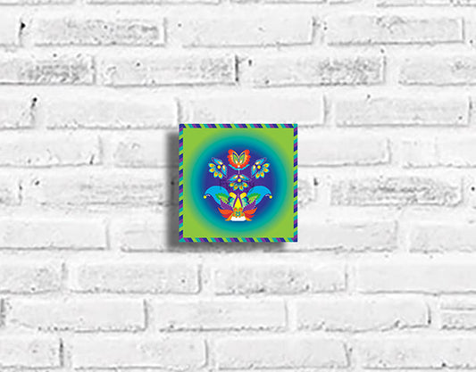 Blue Vase Plaque