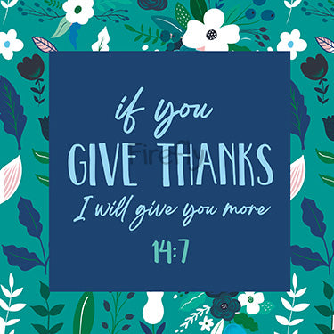 If You Give Thanks Magnet