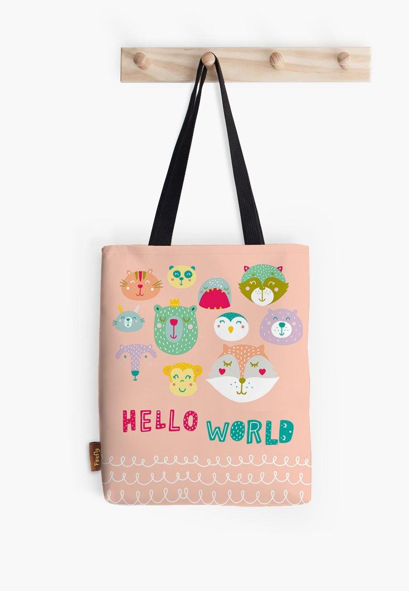 Hello There Tote - Firefly