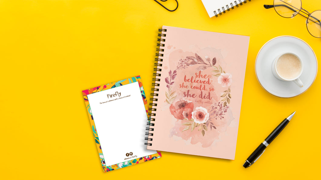 She Believed She Could Journal