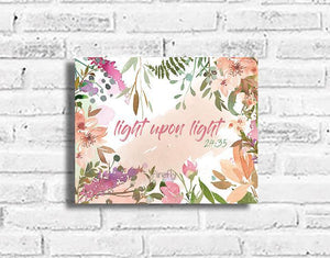 Light Upon Light Plaque - Firefly