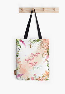 Light Upon Light Tote - Firefly