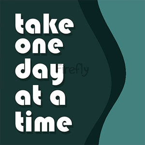 One Day at a Time Magnet