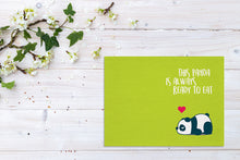 Load image into Gallery viewer, Hungry Panda Table Mat