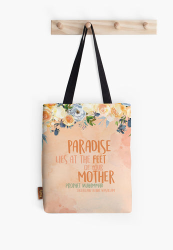 Paradise - Mother Peach Tote