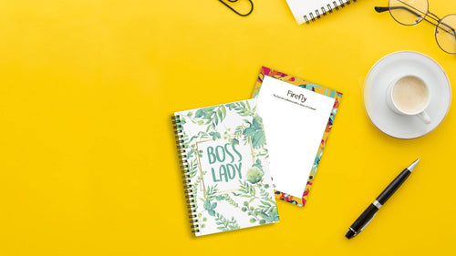 Boss Lady Mini Notebook - Firefly