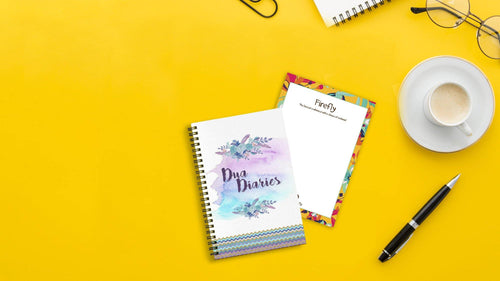 Dua Diaries Mini Notebook - Firefly