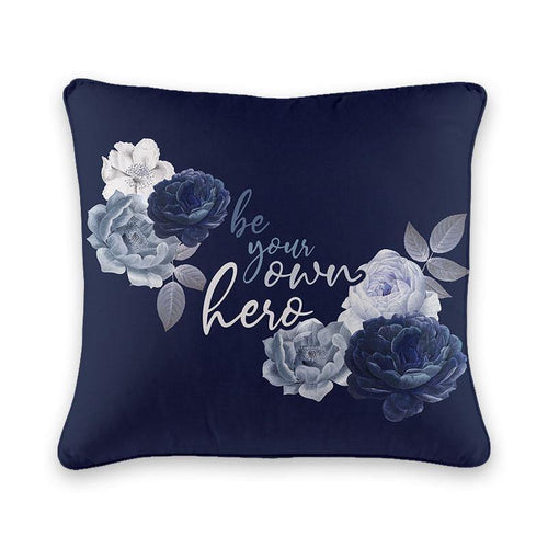 Be your own Hero Cushion Cover - Firefly