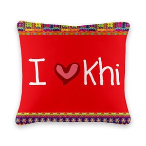 I ❤ Khi Cushion Cover - Firefly