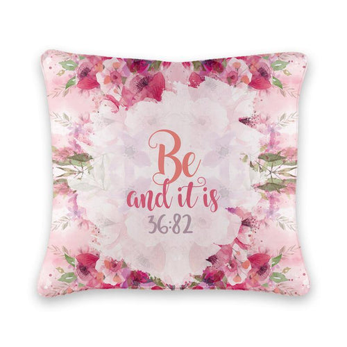 Be and It Is Cushion Cover - Firefly