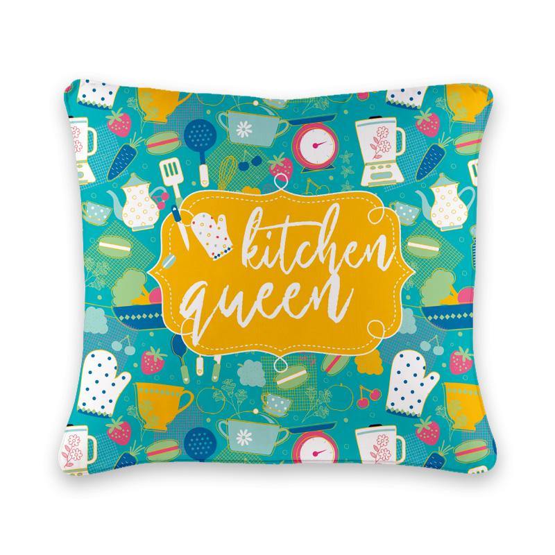 Kitchen Queen Cushion Cover - Firefly