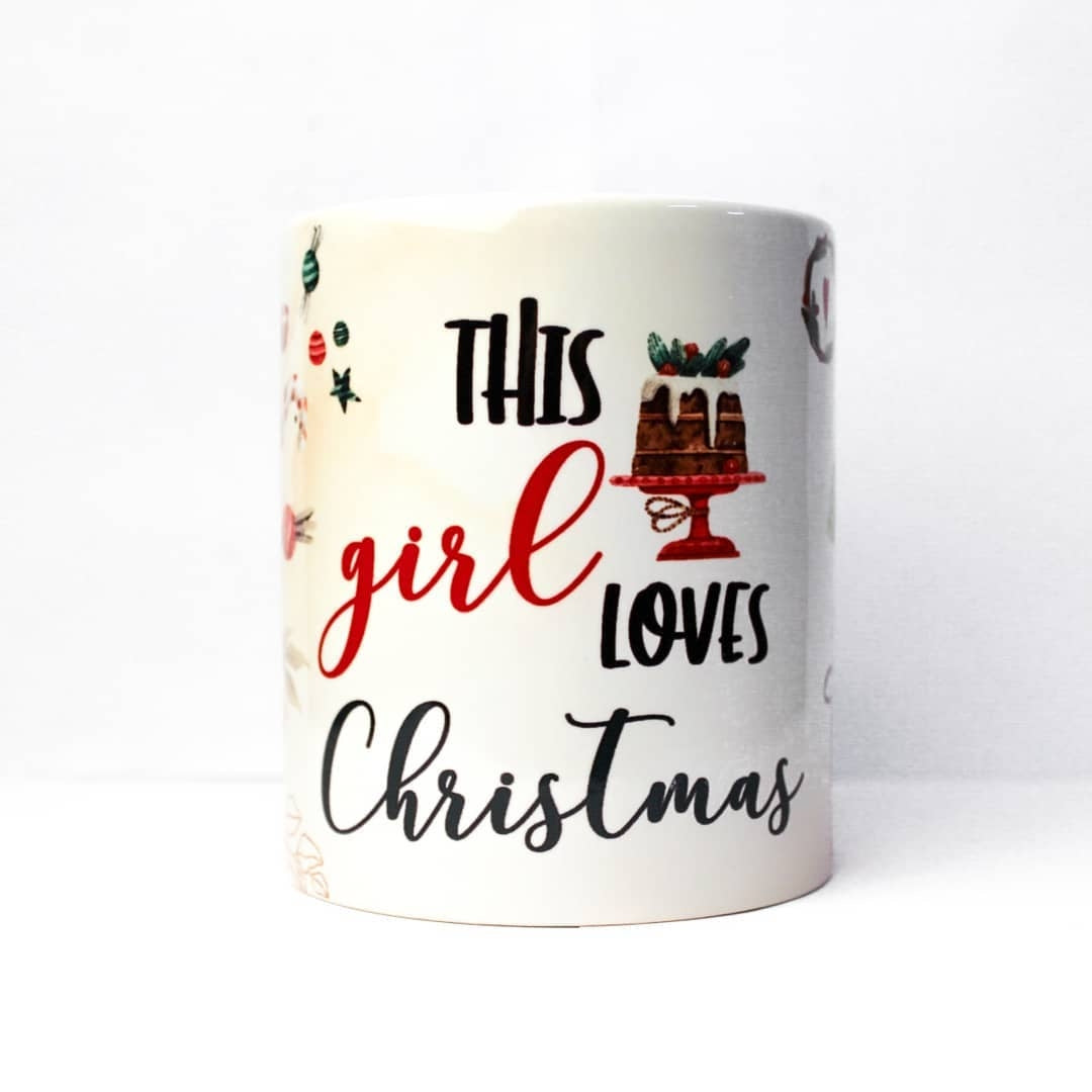 This Girl Loves Christmas Mug