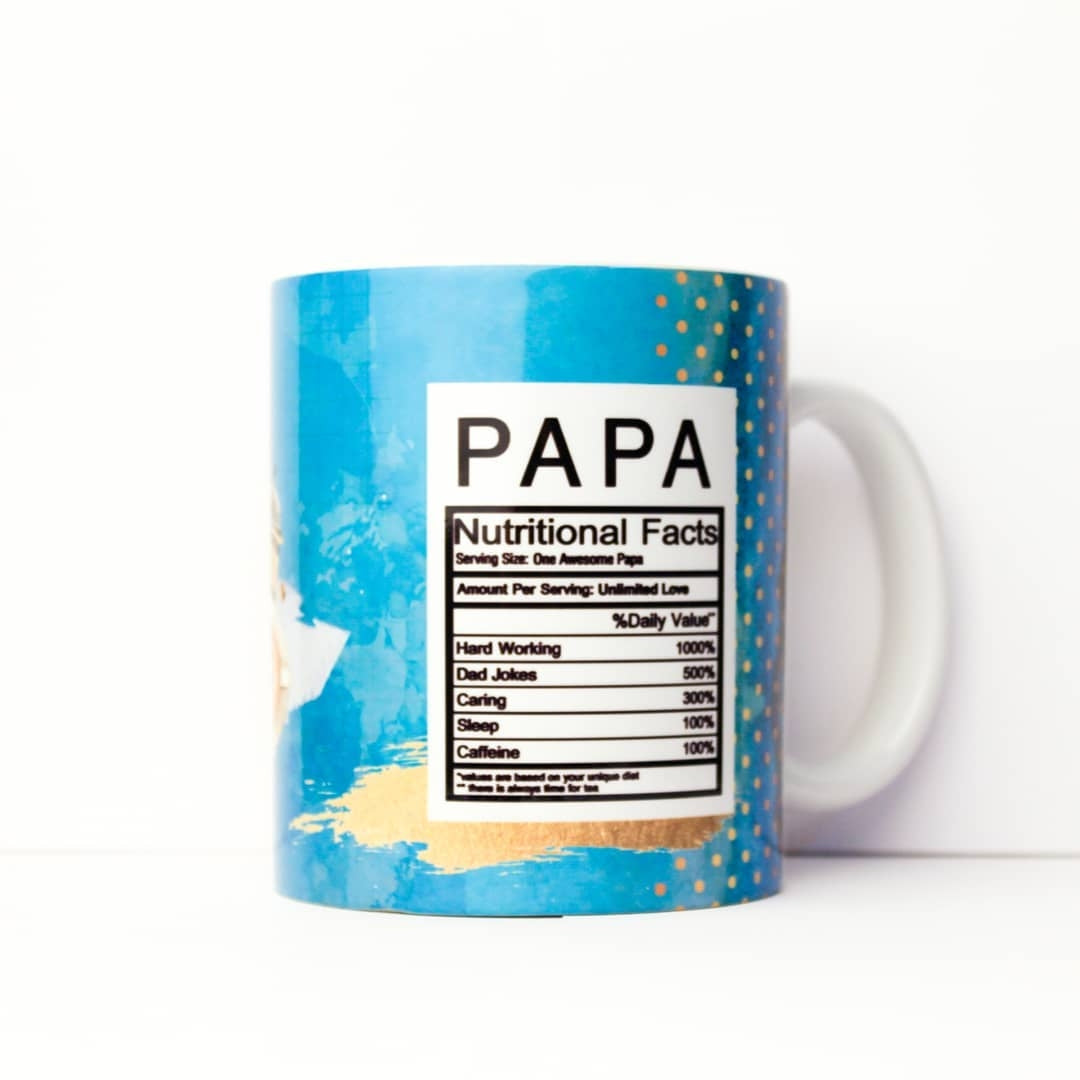 Nutritional Facts  - Father Mug